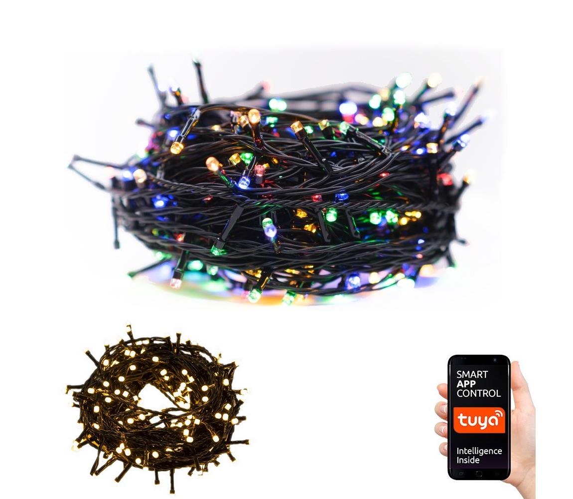 Immax Neo Immax NEO 07756L - LED RGB Vánoční řetěz 400xLED/10 funkcí 43m IP44 Wi-Fi Tuya IM1045