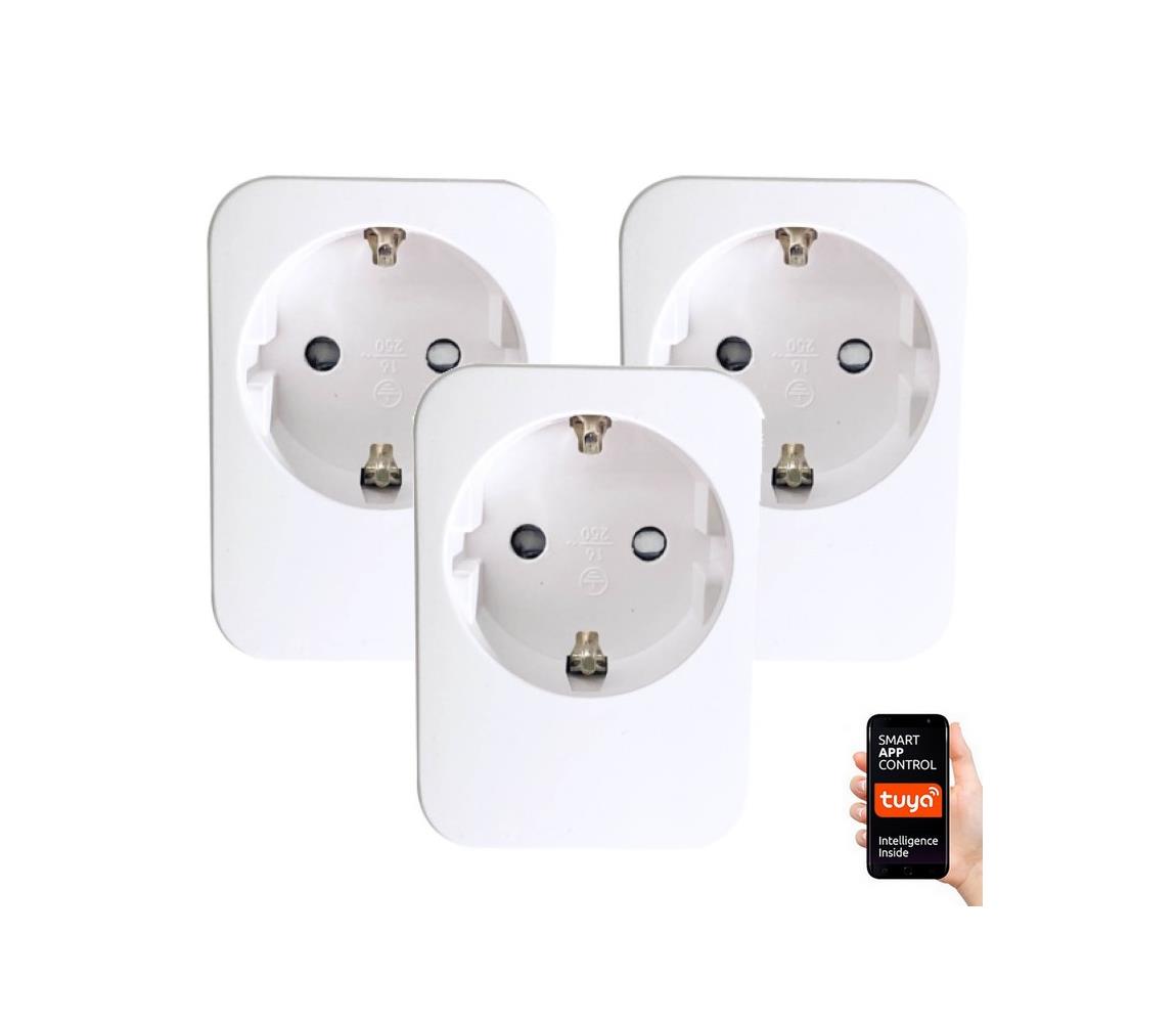 Immax Neo Immax NEO 07761C - SADA 3x Chytrá zásuvka NEO LITE 3680W/230V/16A Wi-Fi Tuya IM1120
