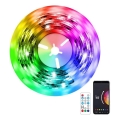 Immax NEO 07791L - LED RGB Stmívatelný pásek NEO LITE LED/18W/230V 5m IP65 MUSIC Wi-FI Tuya + dálkové ovládání