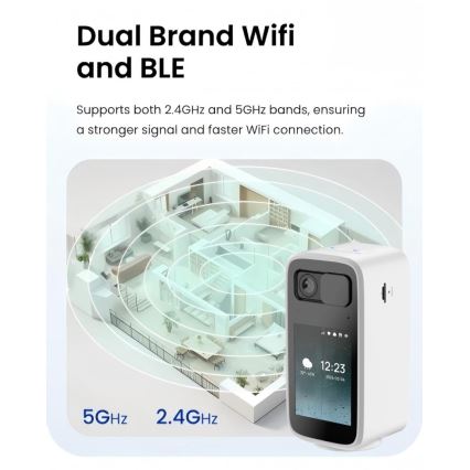 Immax NEO 07814L - Chytrá vnitřní kamera se senzorem 4 MP 5V Tuya Wi-Fi