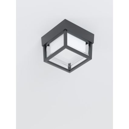 Immax NEO 07901L - LED RGB+CCTW Stmívatelné venkovní nástěnné svítidlo NEO LITE CUBE LED/15W/230V 2700-6500K IP67 Wi-Fi Tuya černá