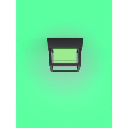 Immax NEO 07901L - LED RGB+CCTW Stmívatelné venkovní nástěnné svítidlo NEO LITE CUBE LED/15W/230V 2700-6500K IP67 Wi-Fi Tuya černá