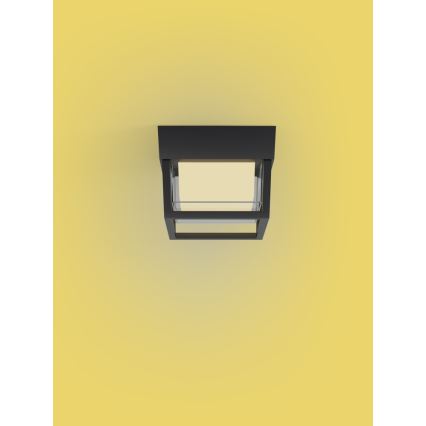 Immax NEO 07901L - LED RGB+CCTW Stmívatelné venkovní nástěnné svítidlo NEO LITE CUBE LED/15W/230V 2700-6500K IP67 Wi-Fi Tuya černá