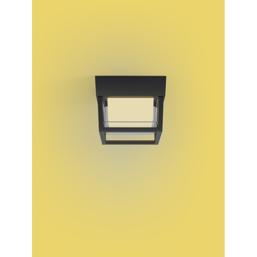 Immax NEO 07901L - LED RGB+CCTW Stmívatelné venkovní nástěnné svítidlo NEO LITE CUBE LED/15W/230V 2700-6500K IP67 Wi-Fi Tuya černá
