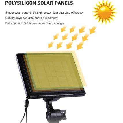 Immax NEO 07903L - LED RGB Stmívatelné solární svítidlo REFLECTORES 4xLED/1W/5,5V IP65 Tuya