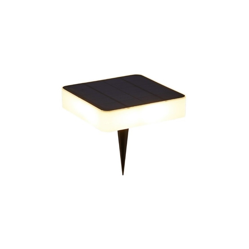 Immax NEO 07911L - LED RGB Stmívatelné solární svítidlo se senzorem NEO LITE LED/1W/5V hranatý IP54 Tuya 1300 mAh