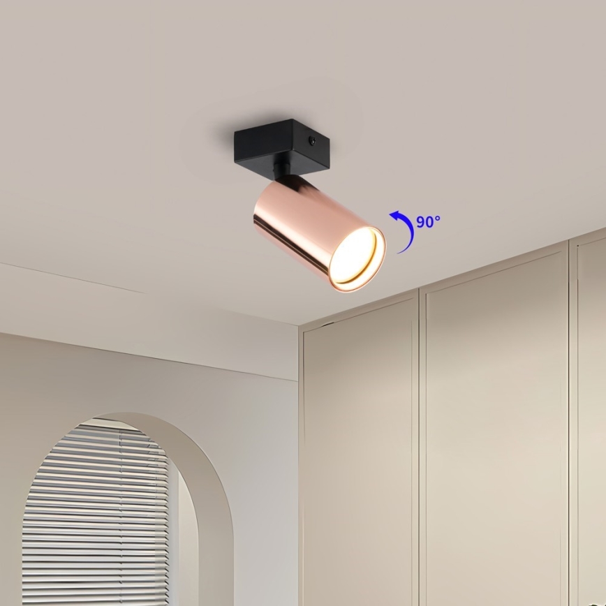 Immax NEO 08301L - Bodové svítidlo PUNTO 1xGU10/9W/230V rose gold