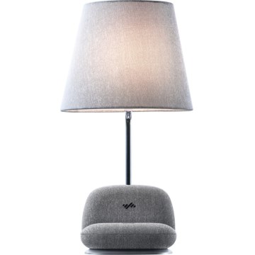 Immax NEO 09109L - LED Stmávatelná stolní lampa s bezdrátovým nabíjením Qi SOFA LED/6W/230V šedá