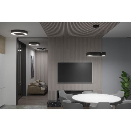 Immax NEO 7133 - LED SMART Stmívatelné stropní svítidlo CÉČKO LED/52W/230V + dálkové ovládání 60 cm Tuya ZigBee