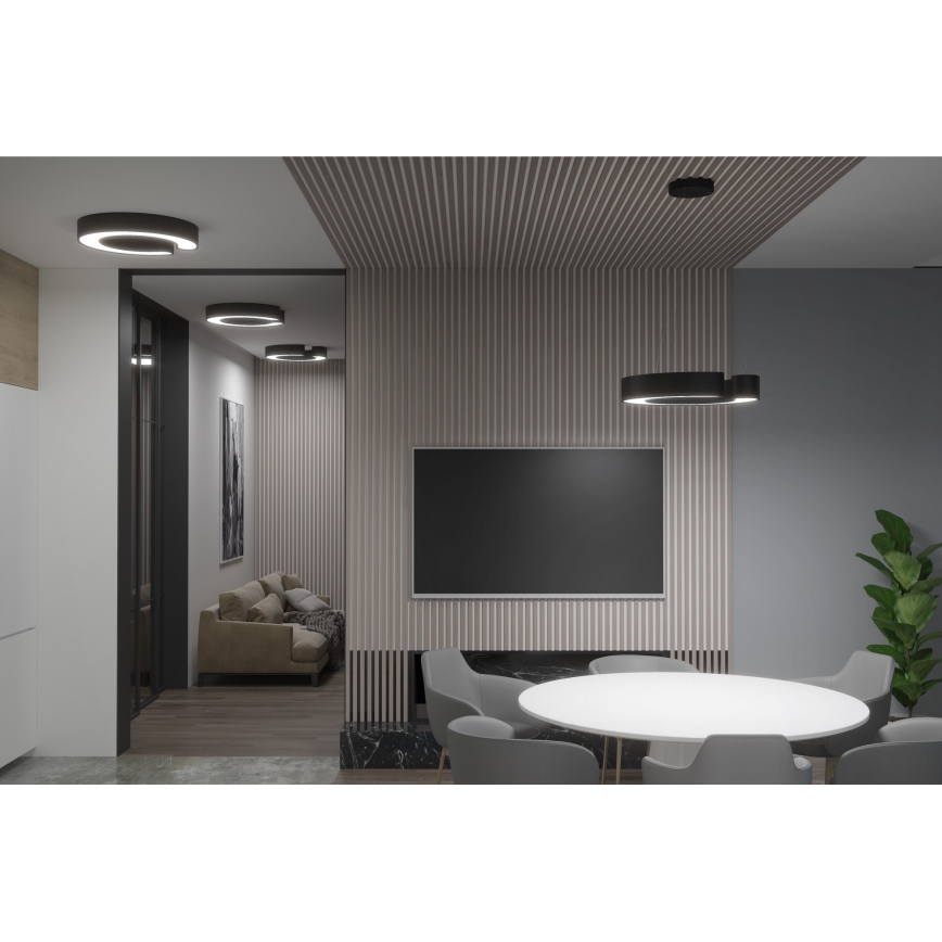 Immax NEO 7134 - LED SMART Stmívatelný lustr na lanku CÉČKO LED/43W/230V + dálkové ovládání 60 cm Tuya ZigBee