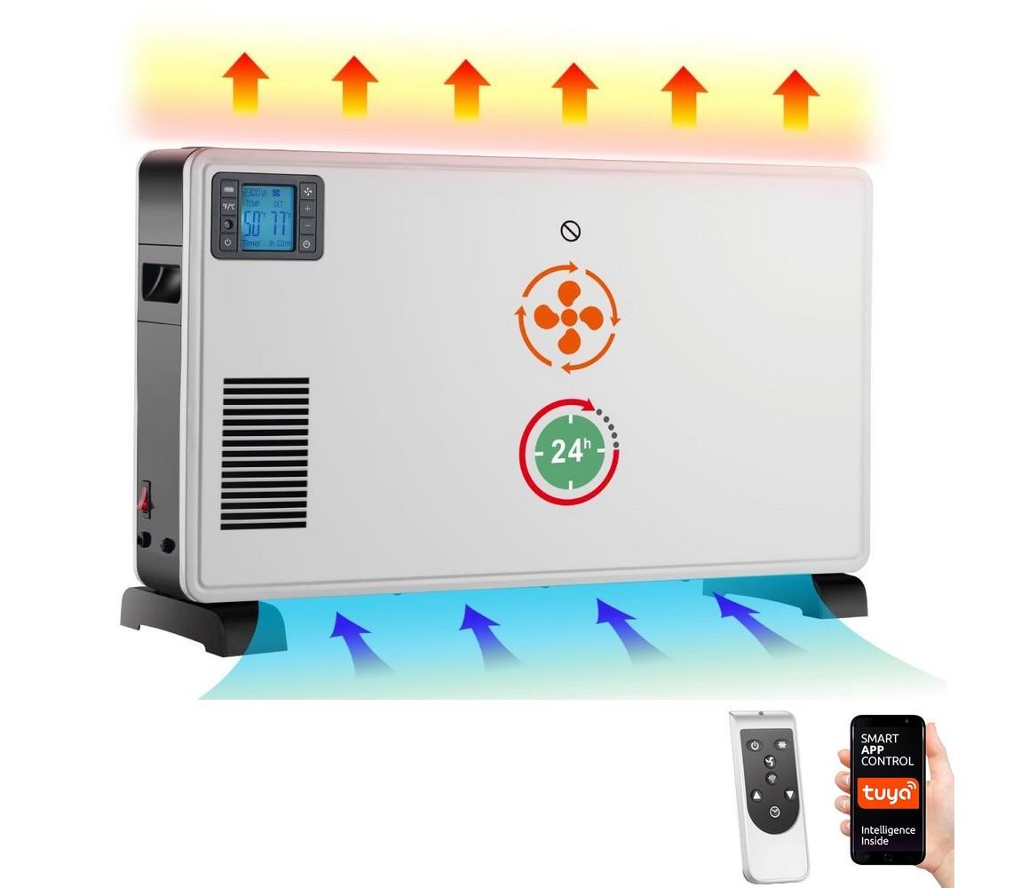 Immax Neo Immax NEO-El. přímotop/konvektor 1000/1300/2300W časovač/TURBO/termostat Tuya+DO IM1119