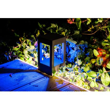 Immax NEO 07902L - LED RGB+CCT Stmívatelná venkovní lampa NEO LITE CUBE LED/10W/230V 2700-6500K IP67 Wi-Fi Tuya černá