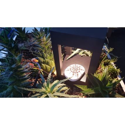 Immax NEO 07902L - LED RGB+CCT Stmívatelná venkovní lampa NEO LITE CUBE LED/10W/230V 2700-6500K IP67 Wi-Fi Tuya černá