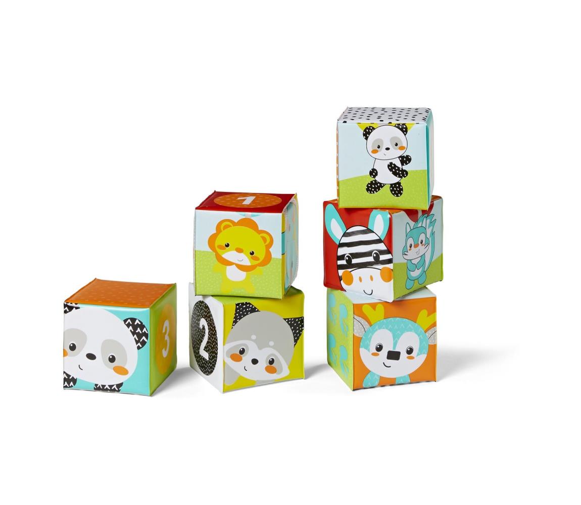 Infantino Infantino 305091INF - Kostky do koupele 6 ks FBB0039