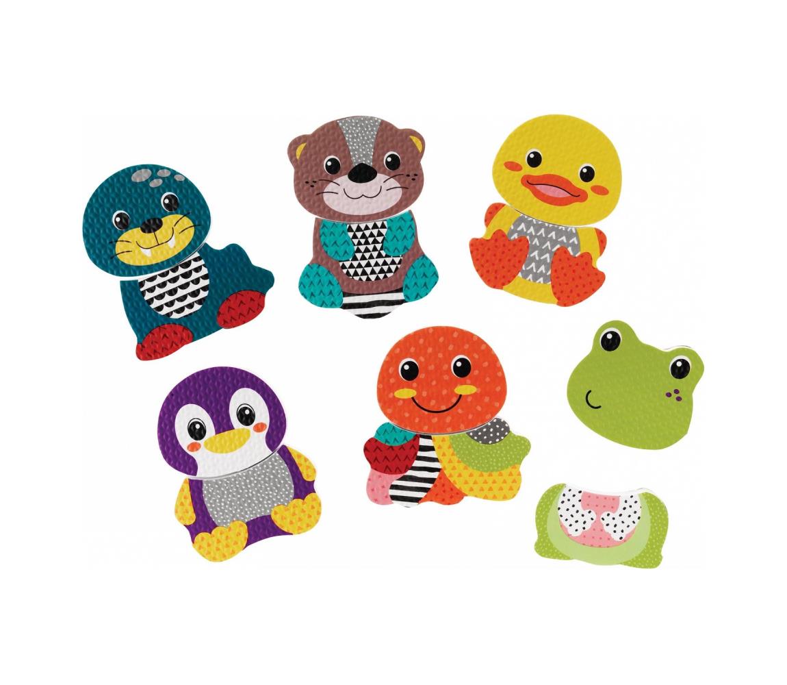 Infantino Infantino 305096INF - Pěnové samolepky do koupele MIX&MATCH FBB0043