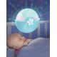 Infantino - Dětská lampička s projektorem 3xAA modrá