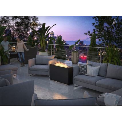 InFire - BIO krb 110x65 cm 3,5kW černá