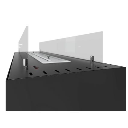 InFire - BIO krb 110x65 cm 3,5kW černá