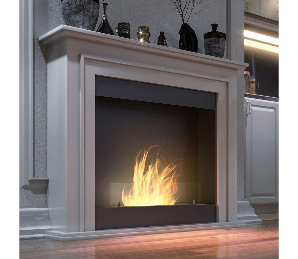 InFire InFire - BIO krb 90x112,5 cm 3kW bílá IF0059