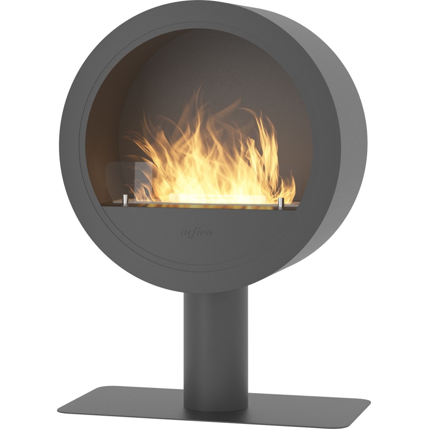InFire - BIO krb pr. 70 cm 3kW černá
