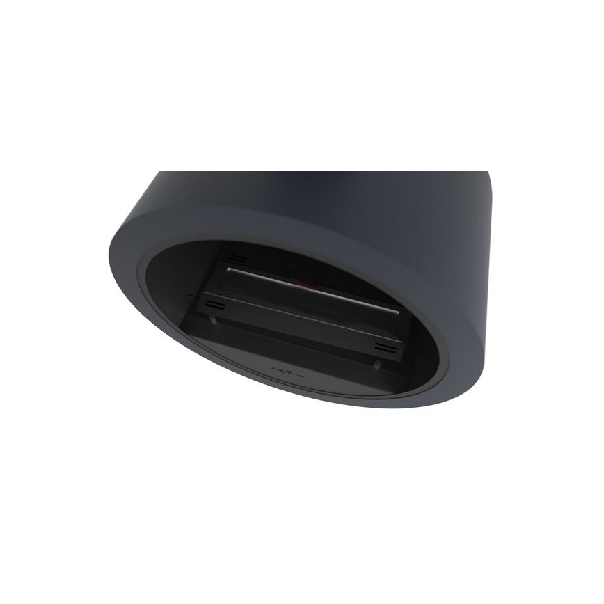 InFire - Nástěnný BIO krb pr. 70 cm 3kW černá