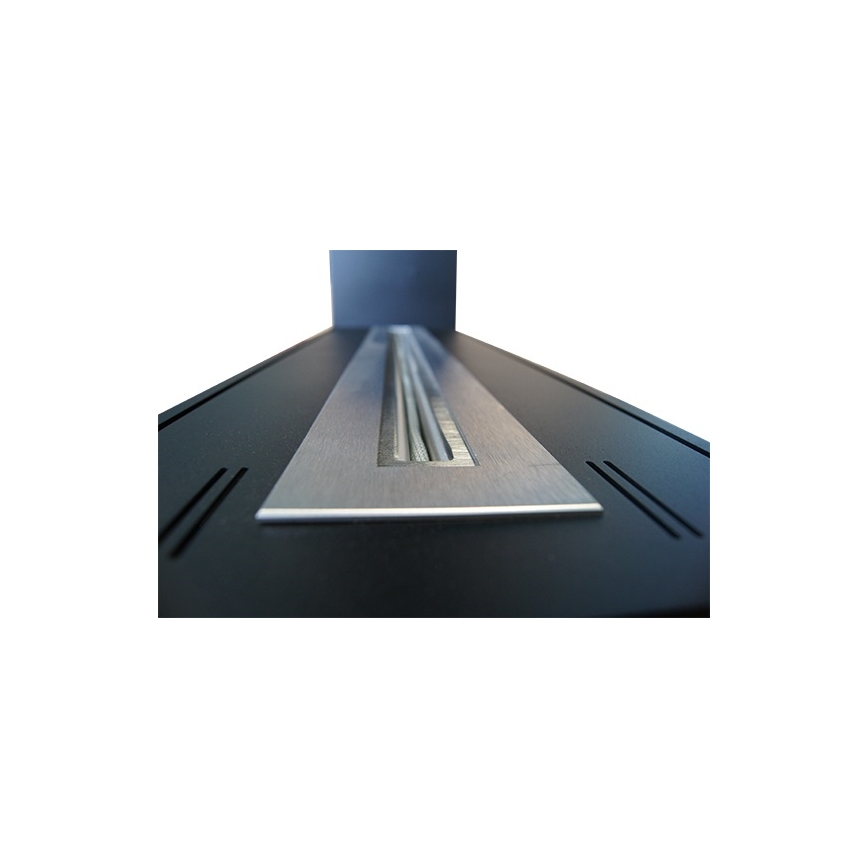 InFire - Rohový BIO krb 100x50 cm 3kW oboustranný
