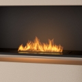 InFire - Vestavěný BIO krb 7,5x60 cm 3,5kW černá