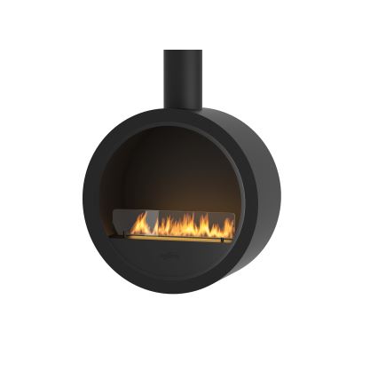 InFire - Závěsný BIO krb pr. 70 cm 3kW černá