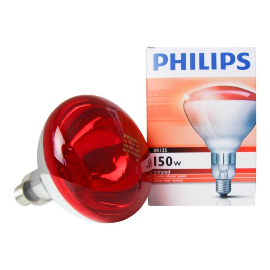 Infra žárovka Philips E27/150W/230V