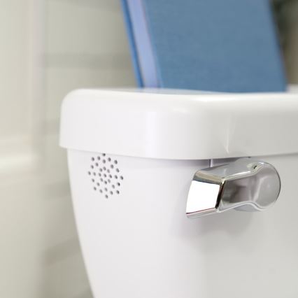 Ingenuity - Dětská toaleta se zvukem MY SIZE bílá 2xAAA
