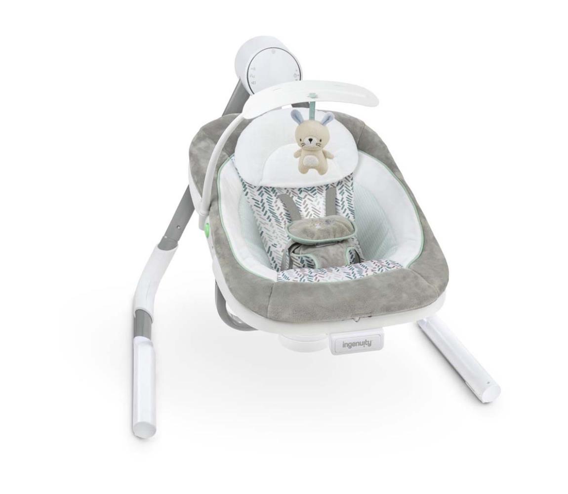 Ingenuity Ingenuity - Dětská vibrující houpačka s melodií ANYWAY SWAY AG0121