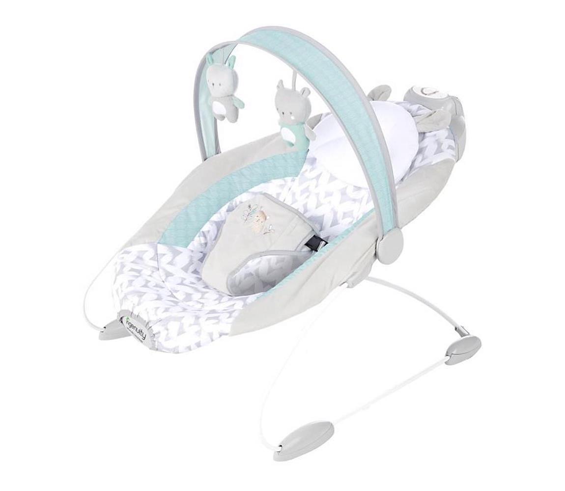 Ingenuity Ingenuity - Dětské vibrující houpátko s melodií RAYLAN AG0216