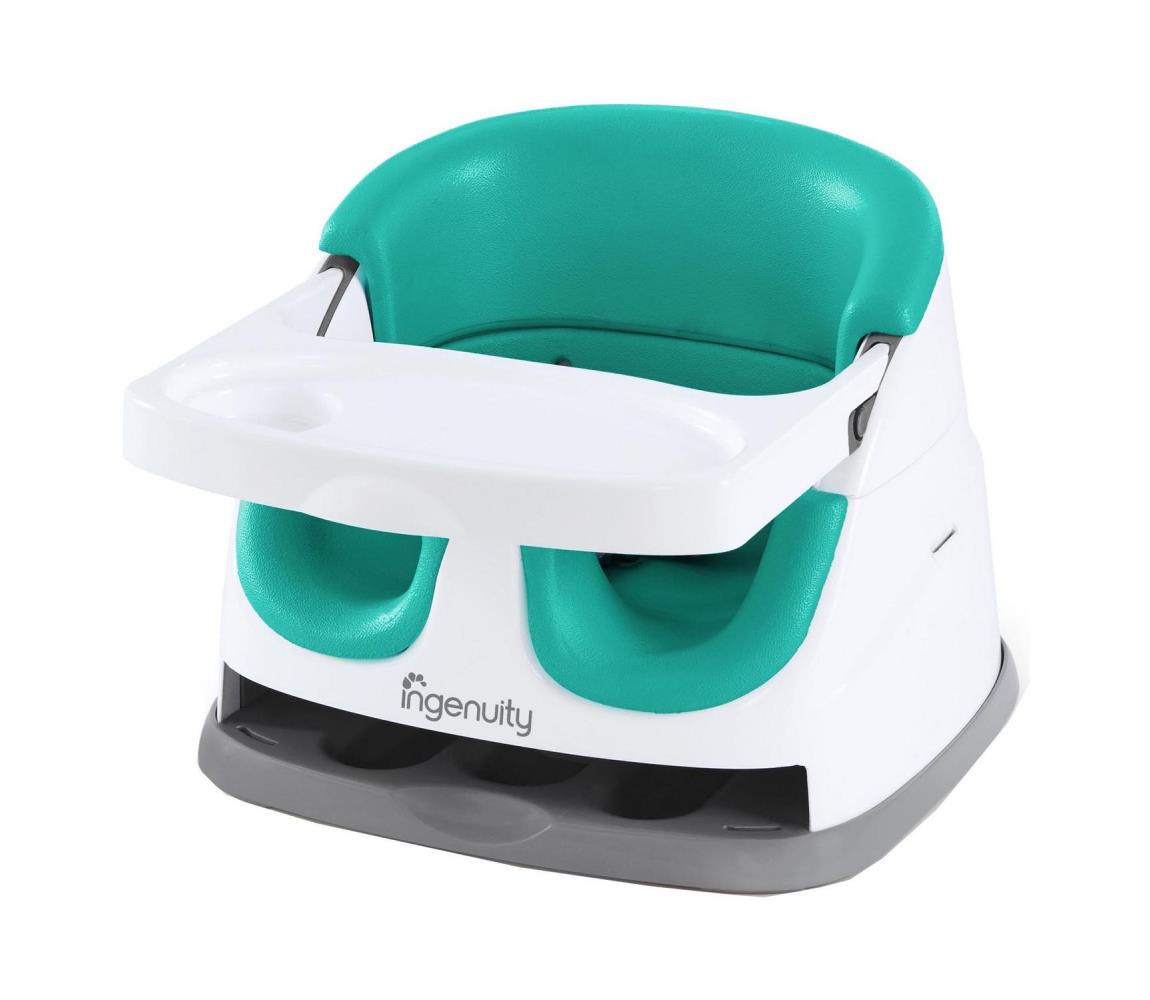 Ingenuity Ingenuity - Podsedák na jídelní židli 2v1 BABY BASE tyrkysová AG0374