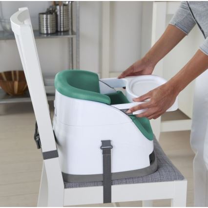 Ingenuity - Podsedák na jídelní židli 2v1 BABY BASE tyrkysová