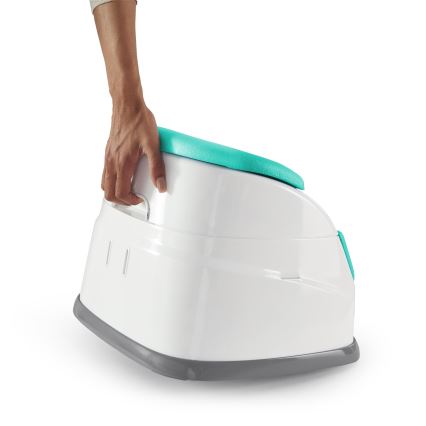 Ingenuity - Podsedák na jídelní židli 2v1 BABY BASE tyrkysová