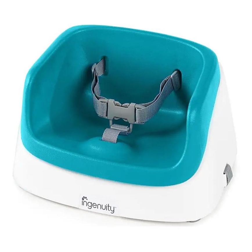 Ingenuity - Podsedák na jídelní židli 2v1 SMARTCLEAN TODDLER modrá