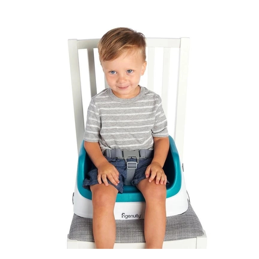 Ingenuity - Podsedák na jídelní židli 2v1 SMARTCLEAN TODDLER modrá