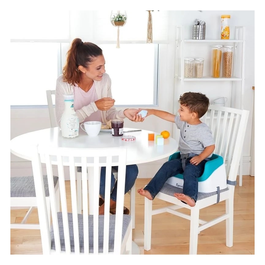 Ingenuity - Podsedák na jídelní židli 2v1 SMARTCLEAN TODDLER modrá