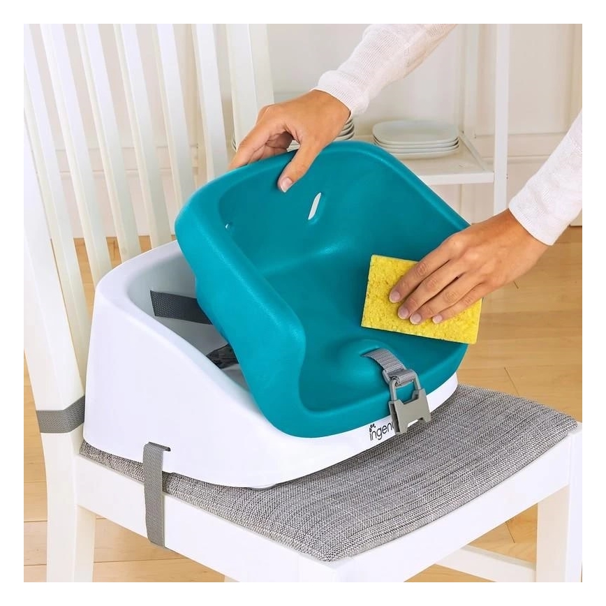 Ingenuity - Podsedák na jídelní židli 2v1 SMARTCLEAN TODDLER modrá