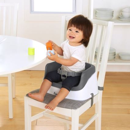 Ingenuity - Podsedák na jídelní židli 2v1 SMARTCLEAN TODDLER šedá