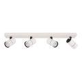 ITALUX - Bodové svítidlo LACONI 4xGU10/35W/230V bílá