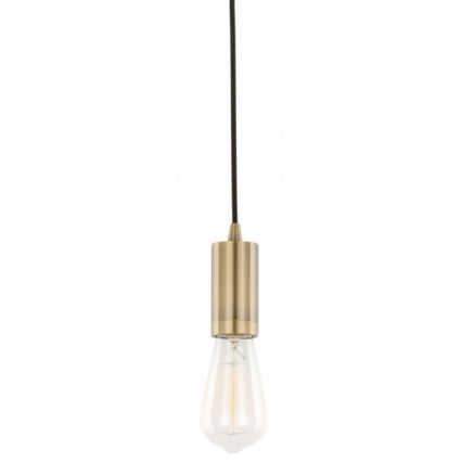 ITALUX - Lustr na lanku MODERNA 1xE27/60W/230V bronz