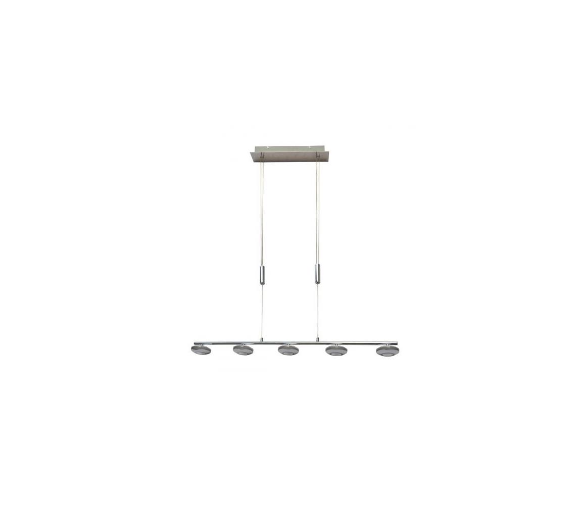 ITALUX ITALUX HD-352ML-05-9051B CH - LED Lustr na lanku MARLEY LED/25W/230V IT0284