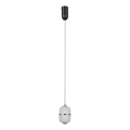 ITALUX - LED Lustr na lanku ALANI LED/6W/230V 3000K černá/zlatá