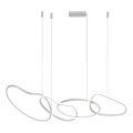 ITALUX - LED Lustr na lanku FONTE LED/60W/230V 3000/4000/6000K bílá