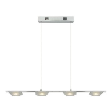ITALUX - LED Lustr na lanku PIERO 4xLED/5W/230V
