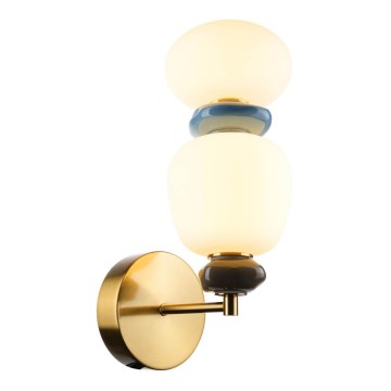 ITALUX - LED Nástěnná lampa EVANS LED/12W/230V 3000K zlatá