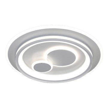 ITALUX - LED Stmívatelné stropní svítidlo PARCO LED/55W/230V 3000-6500K pr. 50 cm bílá + dálkové ovládání