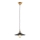 ITALUX - Lustr na lanku VERDA 1xE27/40W/230V pr. 26 cm černá