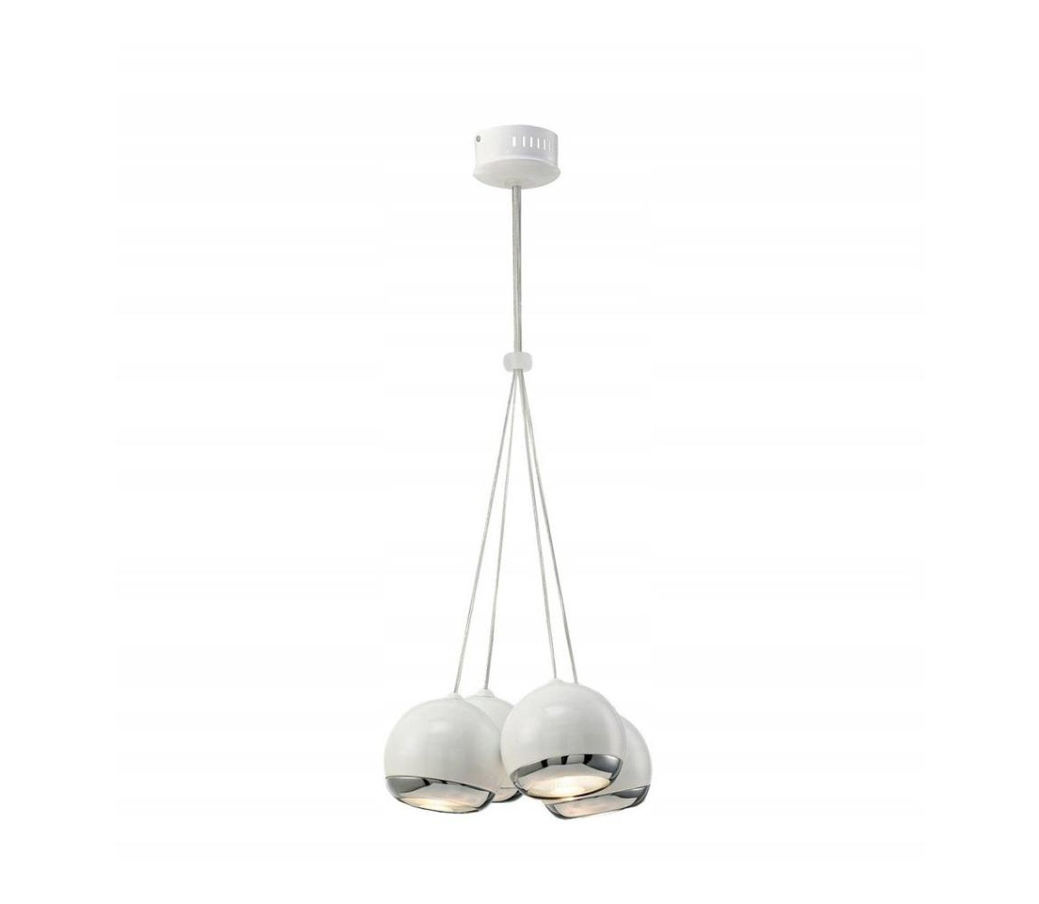 ITALUX ITALUX MA01394CA-004WH - Lustr na lanku SFERIO 4xGU10/75W/230V IT0365